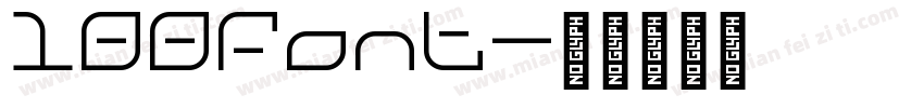 100font字体转换