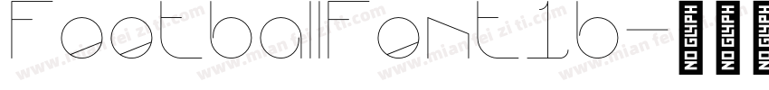 FootballFont16字体转换