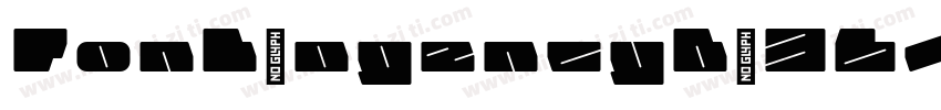 font_agencyb_36字体转换