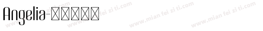 Angelia字体转换