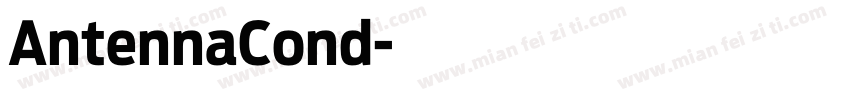 AntennaCond字体转换
