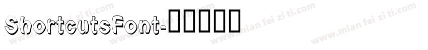ShortcutsFont字体转换