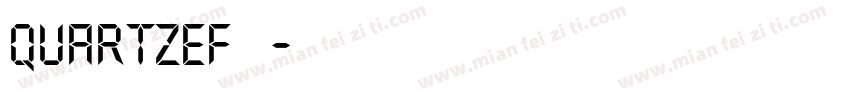 QuartzEF字体字体转换