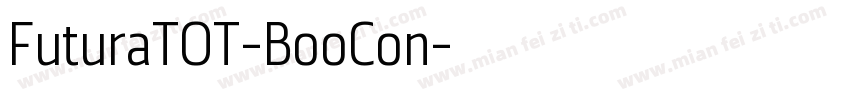 FuturaTOT-BooCon字体转换