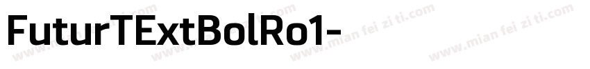 FuturTExtBolRo1字体转换