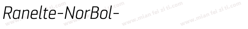 Ranelte-NorBol字体转换