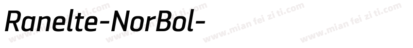 Ranelte-NorBol字体转换