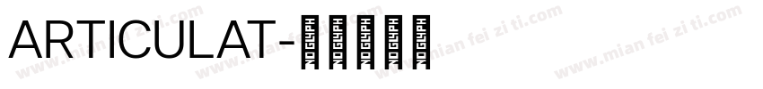 ARTICULAT字体转换