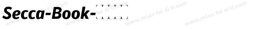 Secca-Book字体转换