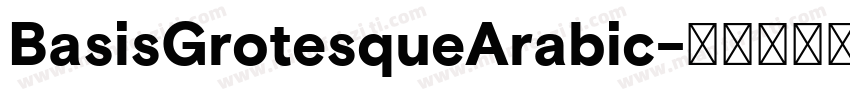 BasisGrotesqueArabic字体转换