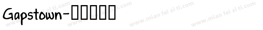Gapstown字体转换