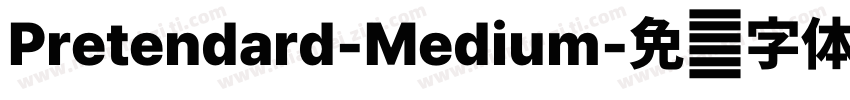 Pretendard-Medium字体转换