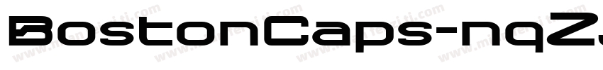BostonCaps-nqZJ字体转换
