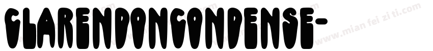 ClarendonCondense字体转换
