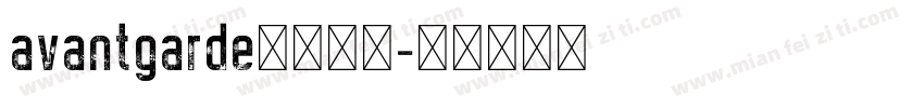 avantgarde字体下载字体转换 avantgarde字体下载字体转换
