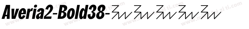 Averia2-Bold38字体转换