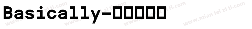 Basically字体转换