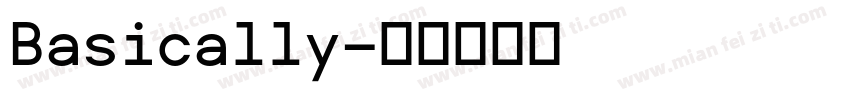 Basically字体转换