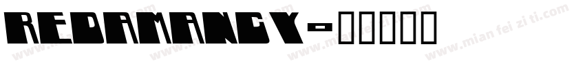 Redamancy字体转换