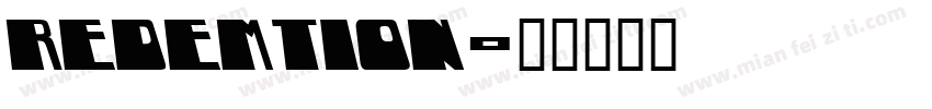 Redemtion字体转换
