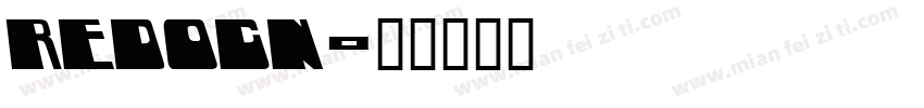 Redocn字体转换