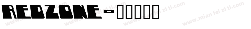Redzone字体转换