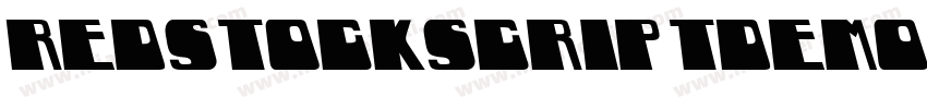 redstockscriptdemo字体转换