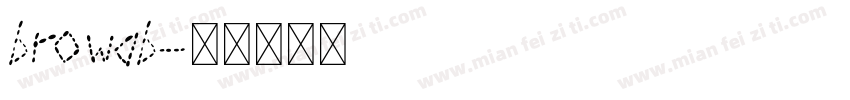 browab字体转换