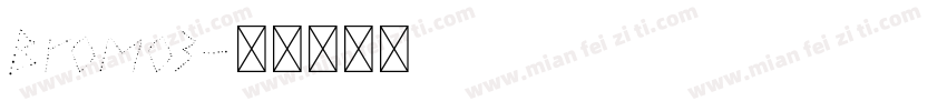 Bromo3字体转换