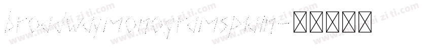 broadwaymonogramsplain字体转换