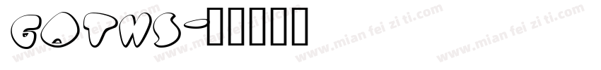 Goths字体转换