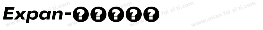 Expan字体转换