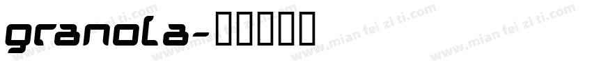 granola字体转换