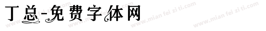 丁总字体转换