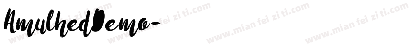 AmulhedDemo字体转换