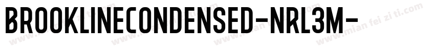 BrooklineCondensed-nRL3M字体转换