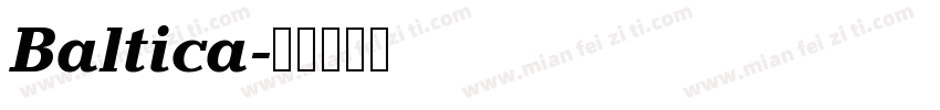 Baltica字体转换