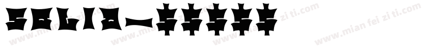 solid字体转换