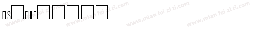 fls_ful字体转换