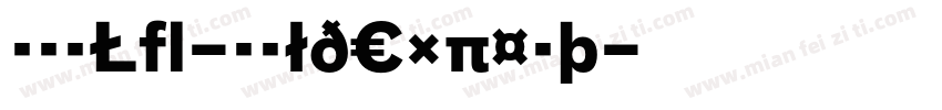BauLF-BoldExpert字体转换
