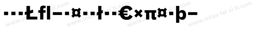 BauLF-RegularExpert字体转换