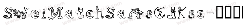 SweiMatchSansCJKsc字体转换