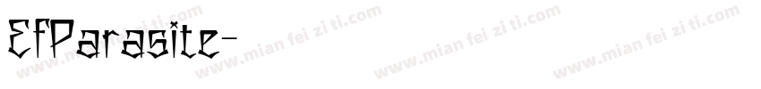 EfParasite字体转换