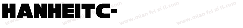 HanHeiTC字体转换