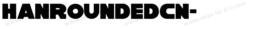 HanRoundedCN字体转换