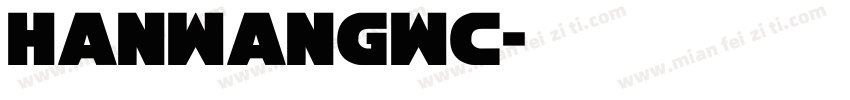 HanWangWC字体转换