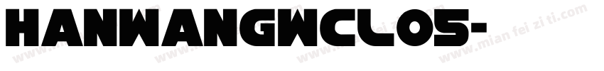 HanWangWCL05字体转换
