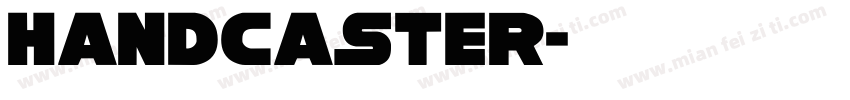 Handcaster字体转换