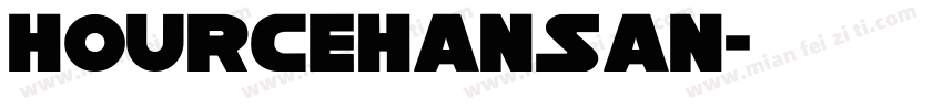 hourceHanSan字体转换
