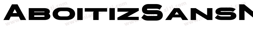 AboitizSansNormalLFR字体转换